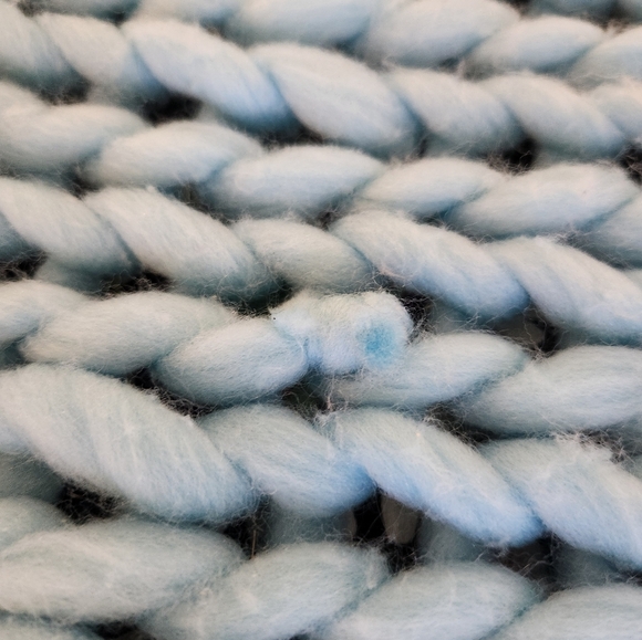 Chunky Knit Throw Blanket - Picture 8 of 10